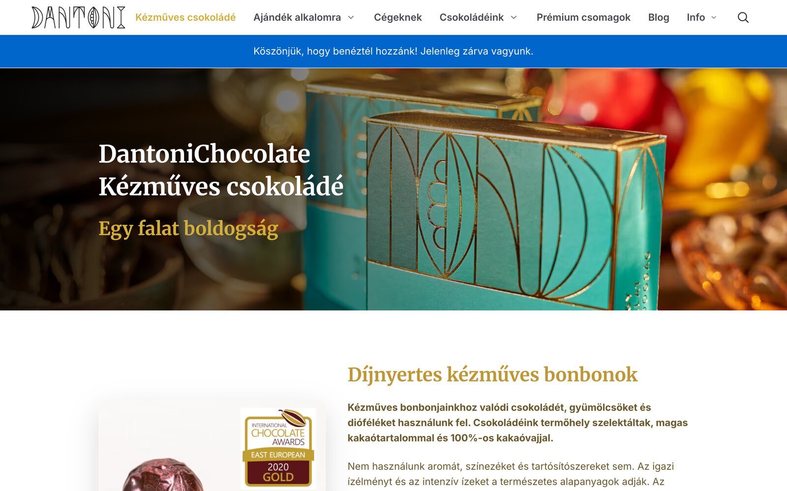 Dantoni Chocolate